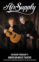 Air Supply tour admat Jefferson Wood