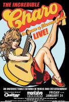 Charo 2025, Montalvo Arts Center, Carriage House Theatre, Saratoga, California, The Love Boat, Flamenco Guitar, Jefferson Wood, poster admat
